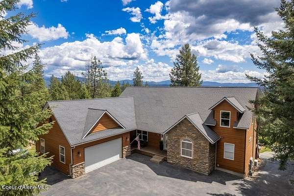 9.67 Acres of Land with Home for Sale in Rathdrum, Idaho