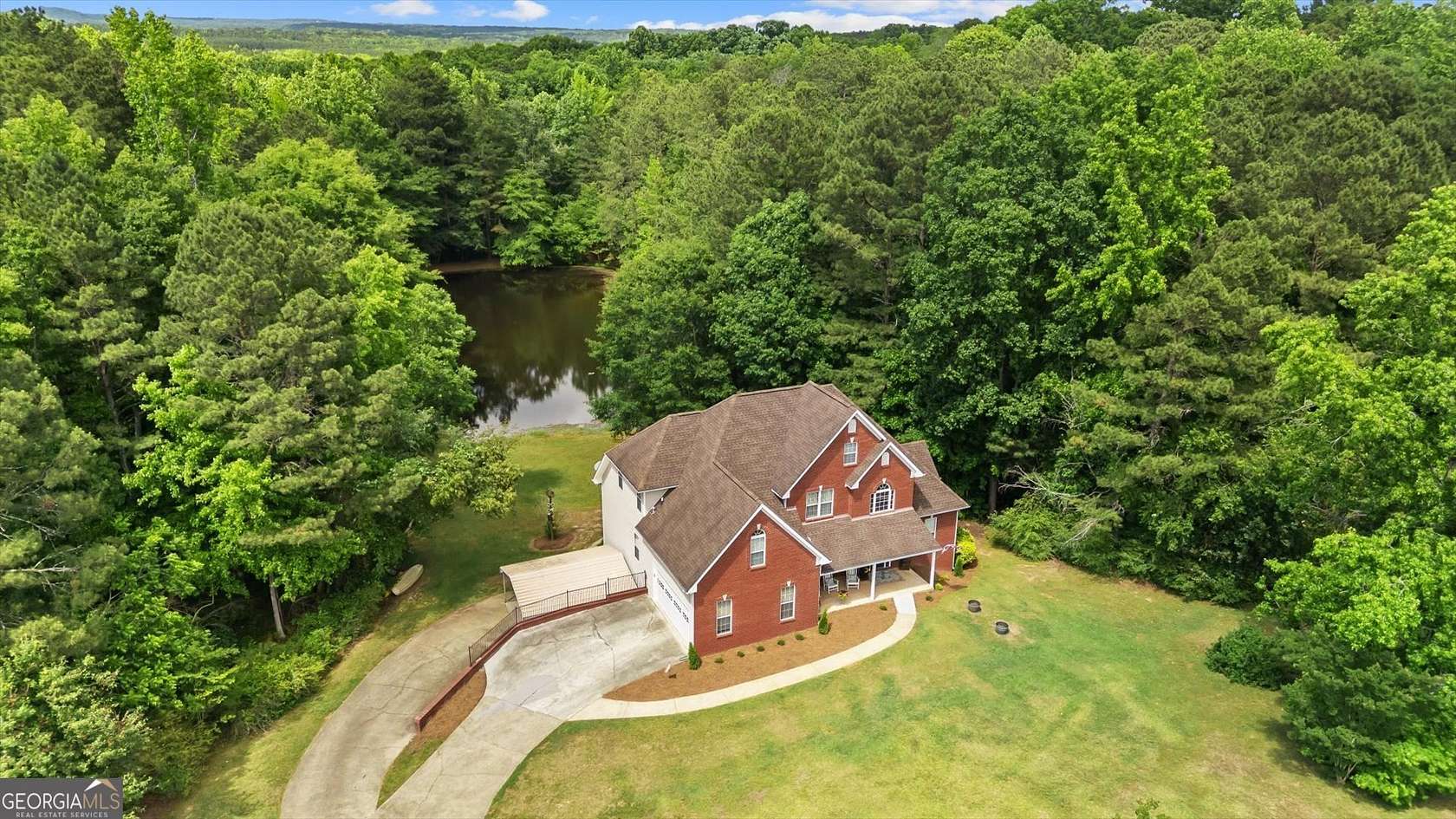 6.4 Acres of Land with Home for Sale in Villa Rica, Georgia