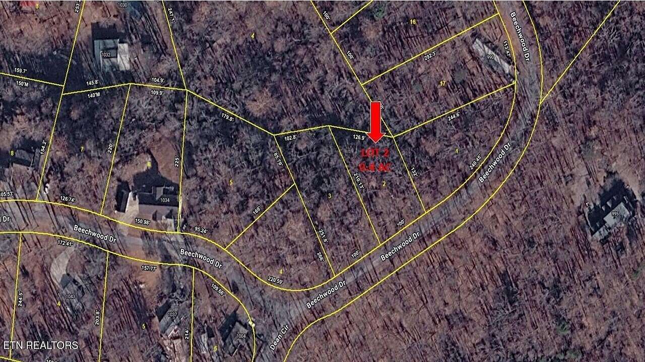 0.4 Acres of Residential Land for Sale in Dandridge, Tennessee