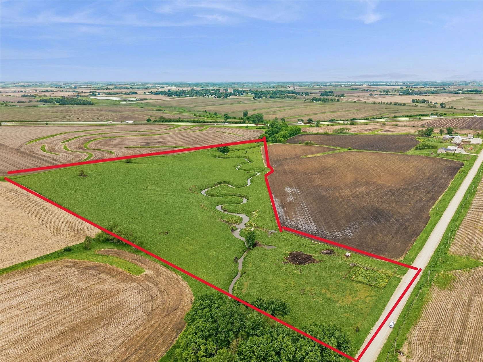 24 Acres of Land for Sale in Dexter, Iowa