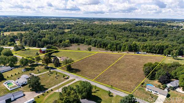 2.8 Acres of Land with Home for Sale in Middleville, Michigan