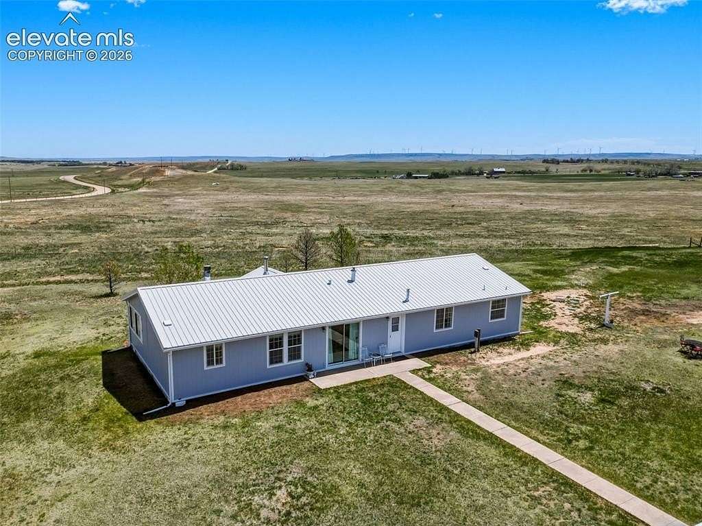 35.2 Acres of Agricultural Land with Home for Sale in Calhan, Colorado