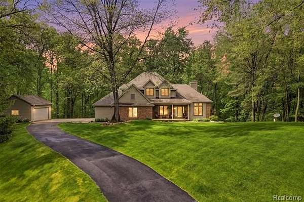 3.79 Acres of Land with Home for Sale in Hamburg Township, Michigan