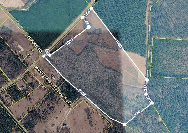 25 Acres of Recreational & Residential Land for Sale in Aiken, South Carolina