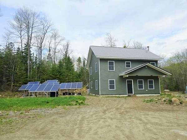 75 Acres of Recreational Land with Home for Sale in Perkins Township, Maine