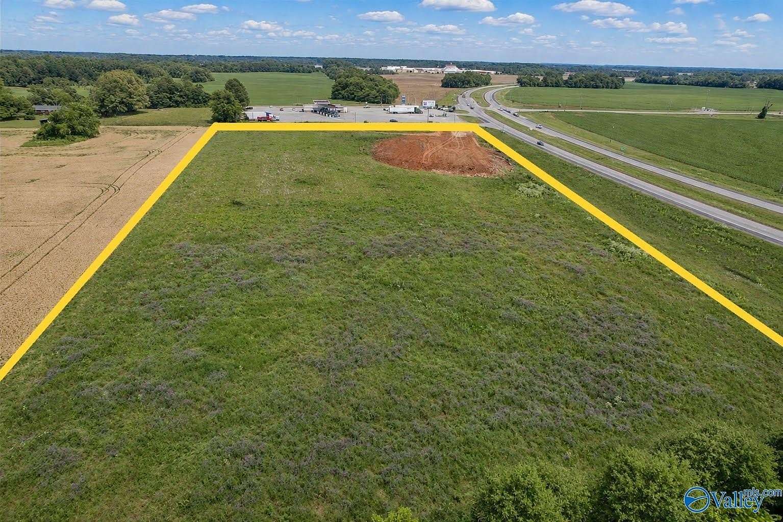 10.2 Acres of Commercial Land for Sale in Courtland, Alabama