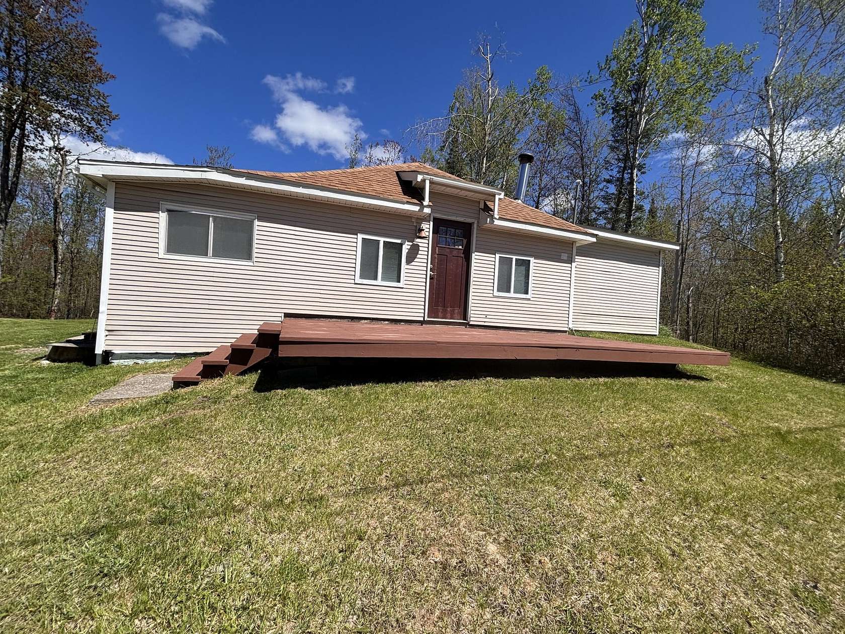 1.52 Acres of Land with Home for Sale in Lachine, Michigan