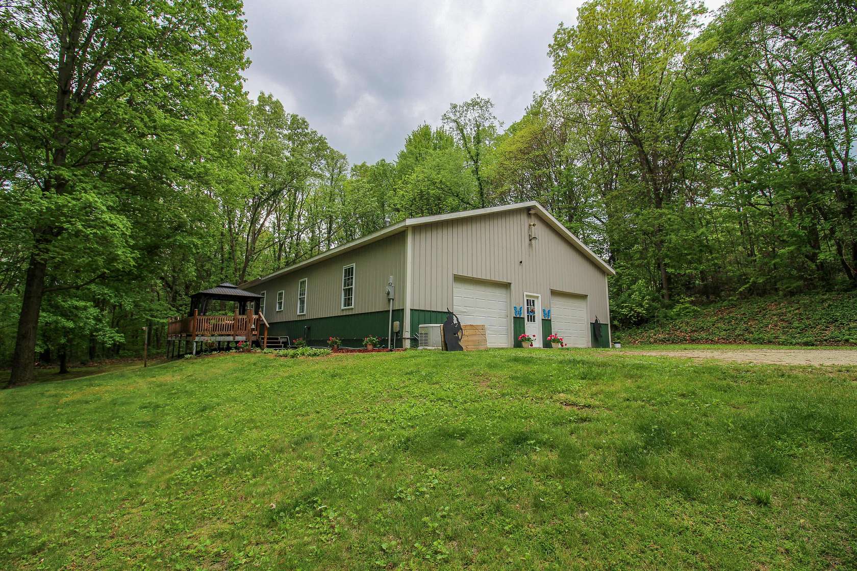 40 Acres of Recreational Land with Home for Sale in Three Rivers, Michigan