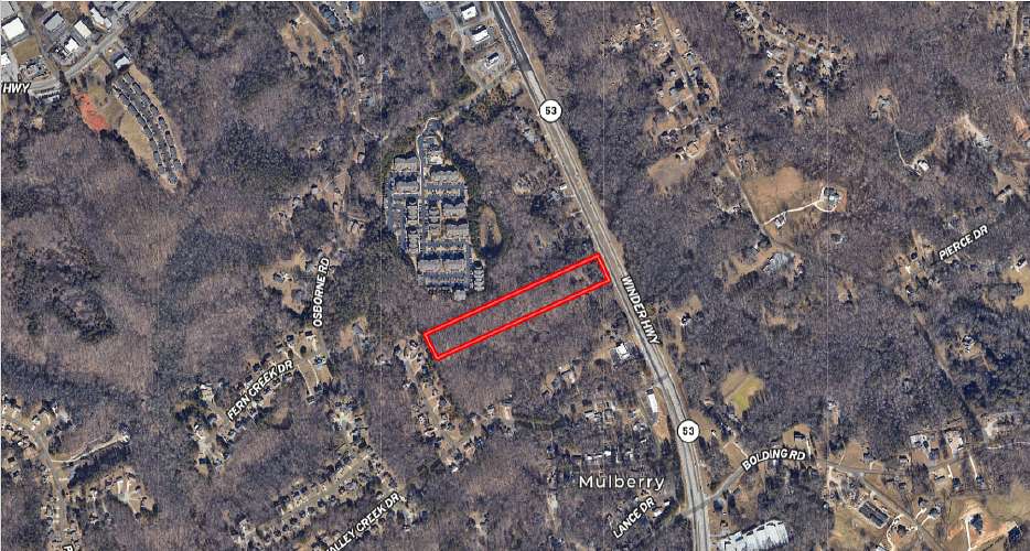 6.5 Acres of Commercial Land for Sale in Flowery Branch, Georgia