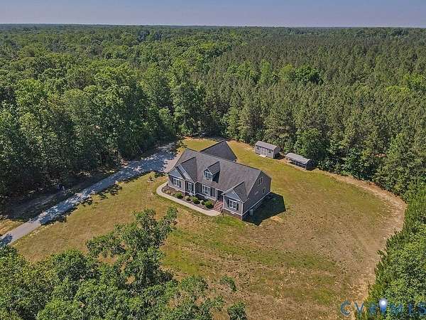 5.2 Acres of Land with Home for Sale in New Kent, Virginia