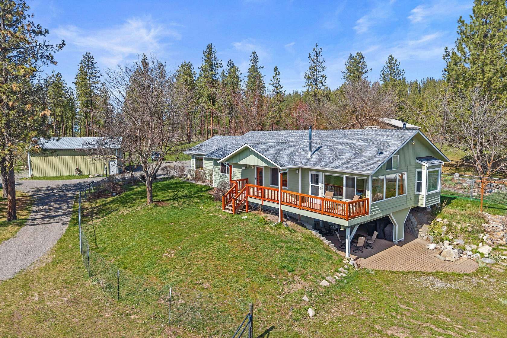 61.7 Acres of Agricultural Land with Home for Sale in Colville, Washington