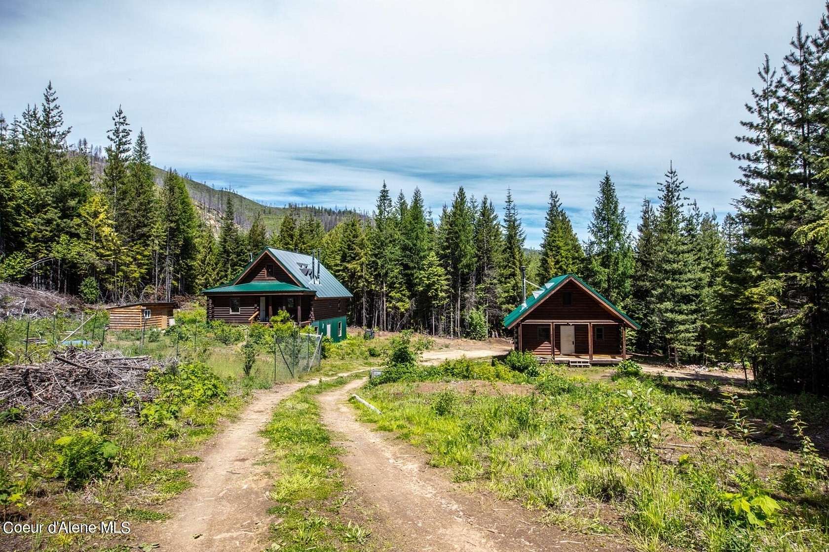 20 Acres of Land with Home for Sale in Priest River, Idaho