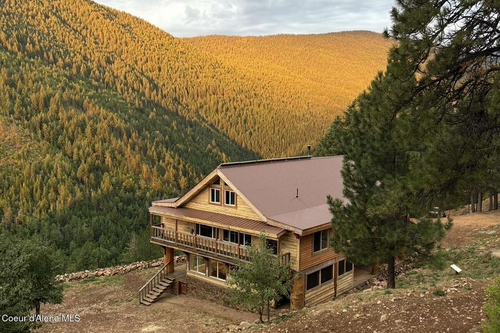 170 Acres of Recreational Land with Home for Sale in Bonners Ferry, Idaho
