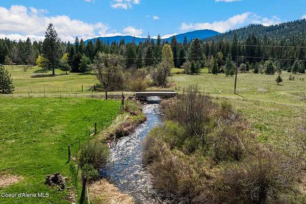 5.2 Acres of Land with Home for Sale in Clark Fork, Idaho