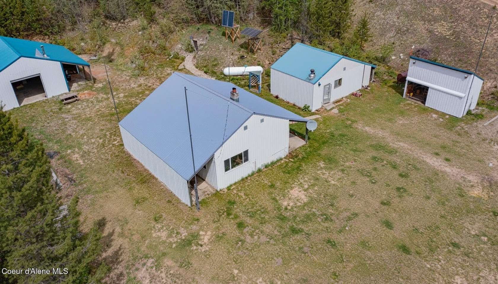 43.7 Acres of Land with Home for Sale in Naples, Idaho