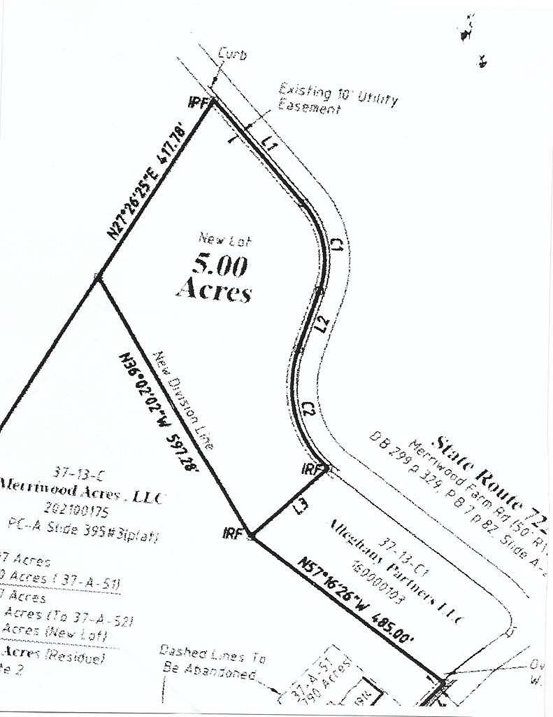 5 Acres of Commercial Land for Sale in Farmville, Virginia