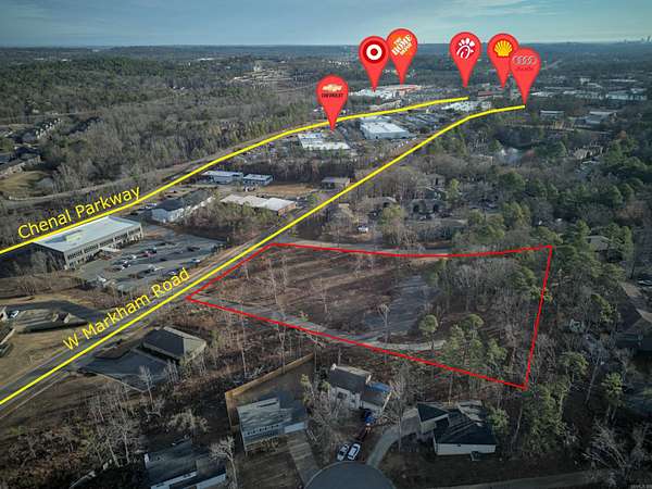 3.2 Acres of Land for Sale in Little Rock, Arkansas