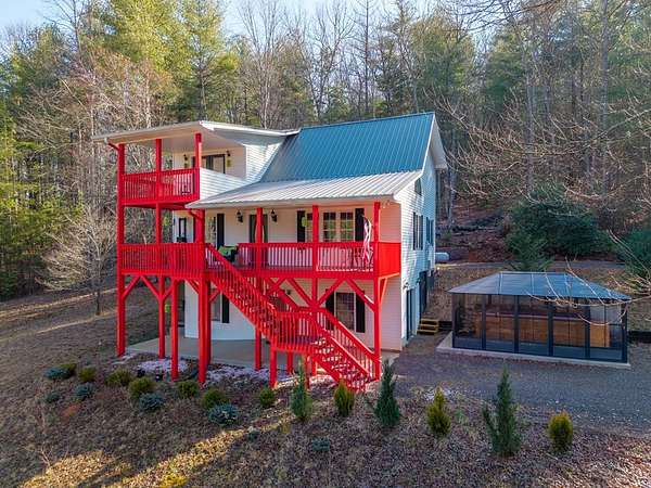 2.77 Acres of Land with Home for Sale in Murphy, North Carolina