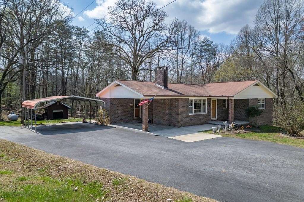5.3 Acres of Land with Home for Sale in Warne, North Carolina