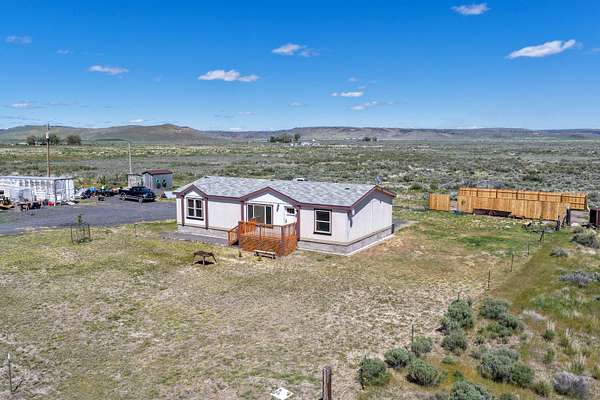 40 Acres of Agricultural Land with Home for Sale in Burns, Oregon