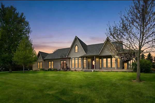 6.3 Acres of Land with Home for Sale in Paw Paw, Illinois