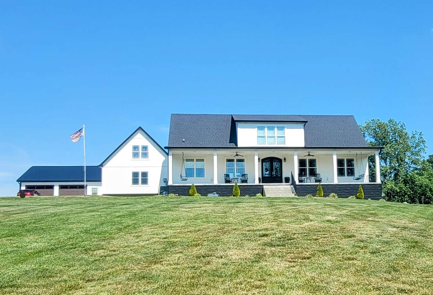 3.75 Acres of Land with Home for Sale in Cedar Hill, Tennessee