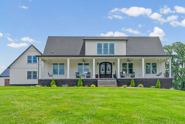 3.75 Acres of Land with Home for Sale in Cedar Hill, Tennessee