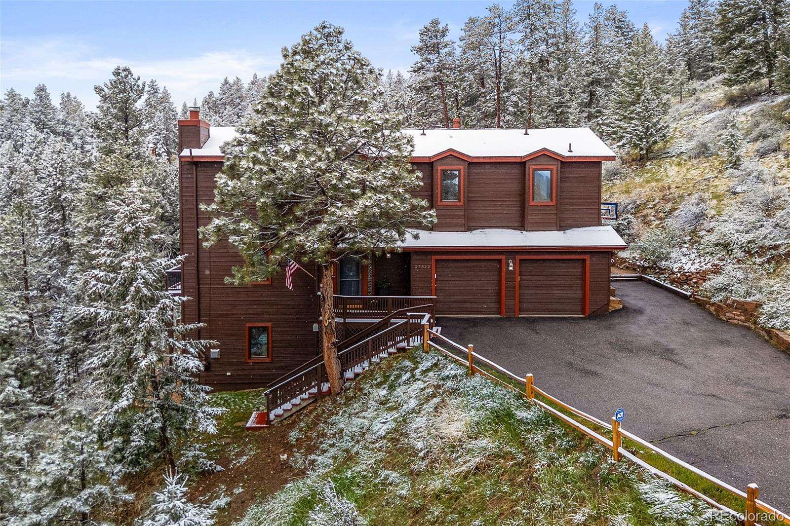 2 Acres of Land with Home for Sale in Evergreen, Colorado