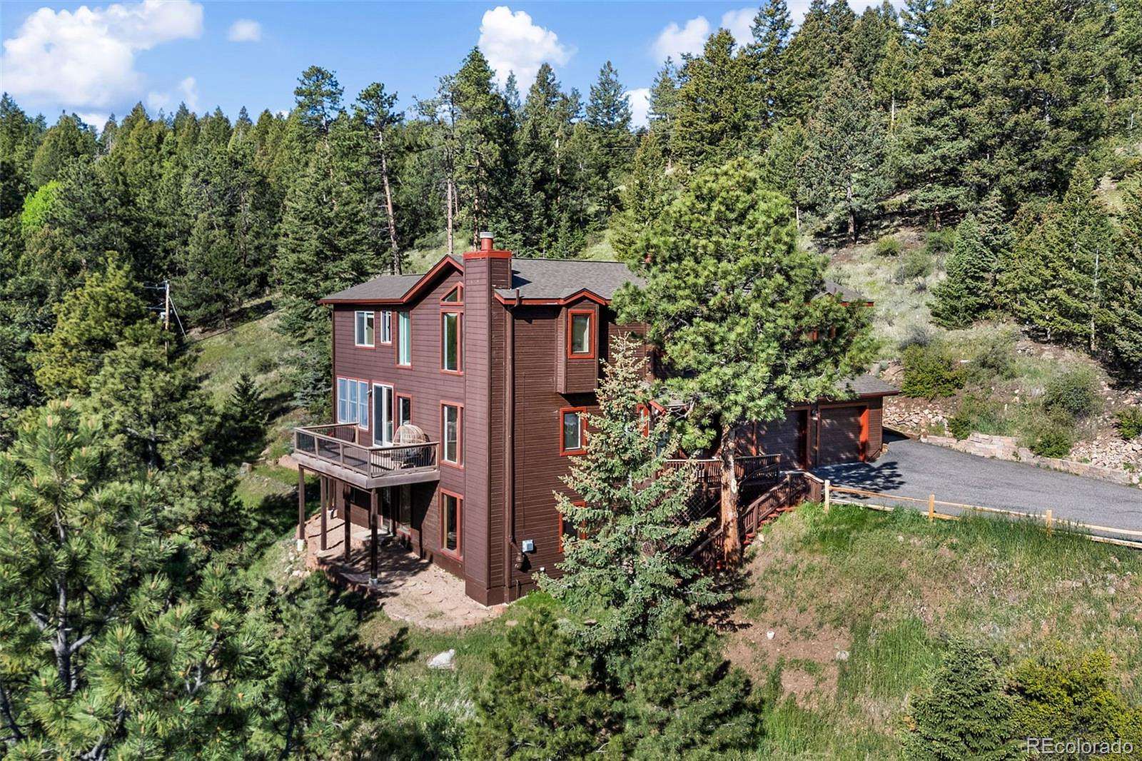 2 Acres of Land with Home for Sale in Evergreen, Colorado