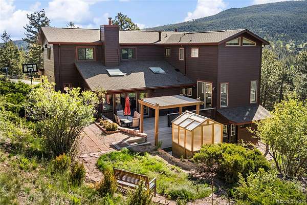 2 Acres of Land with Home for Sale in Evergreen, Colorado