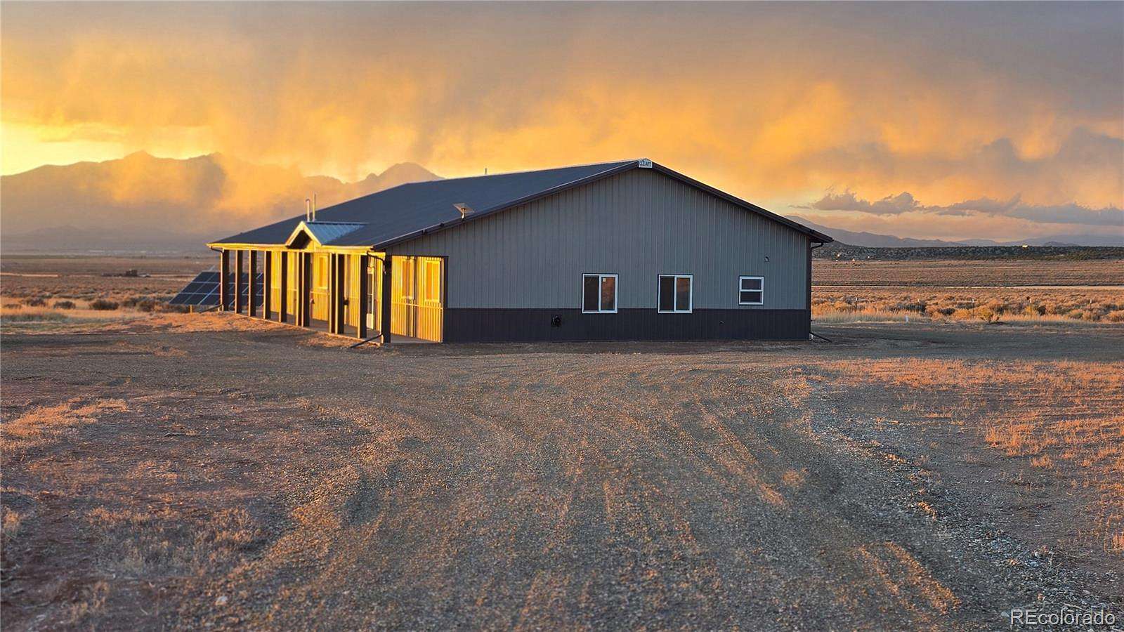10 Acres of Land with Home for Sale in Fort Garland, Colorado