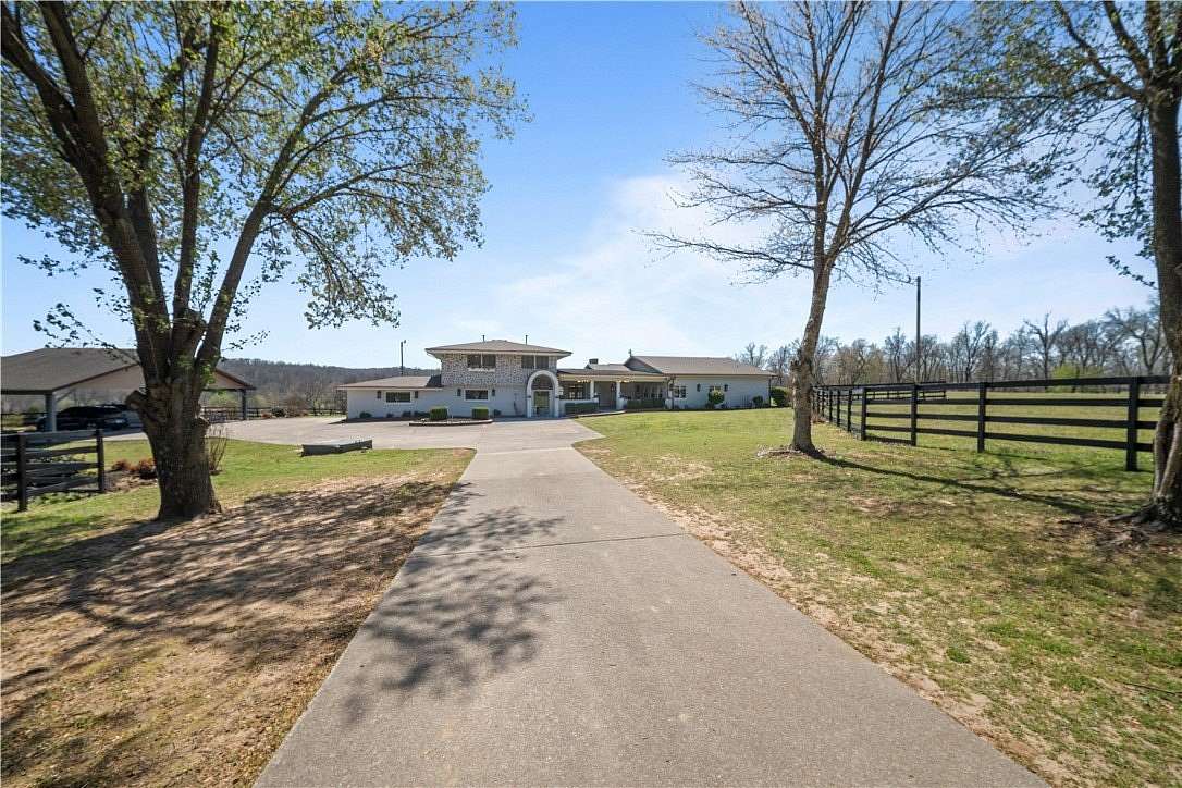 8.5 Acres of Land with Home for Sale in Fayetteville, Arkansas