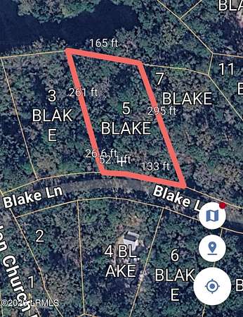 1.1 Acres of Residential Land for Sale in Seabrook, South Carolina