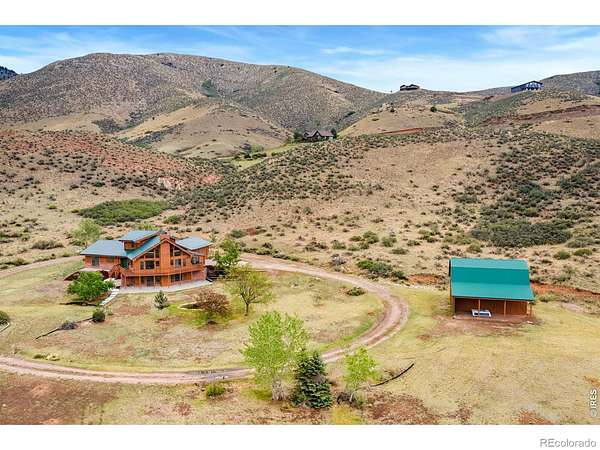 35 Acres of Land with Home for Sale in Loveland, Colorado
