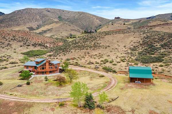 35 Acres of Land with Home for Sale in Loveland, Colorado
