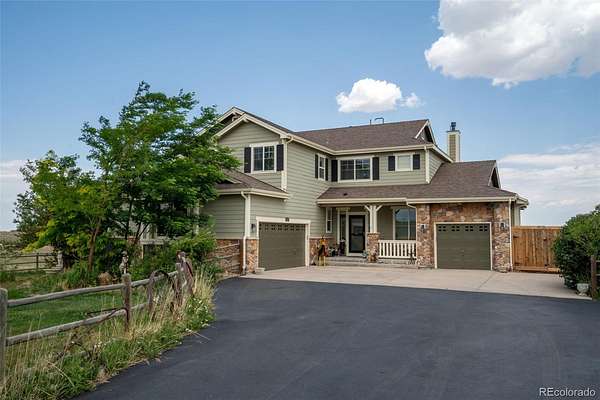 5.1 Acres of Land with Home for Sale in Parker, Colorado