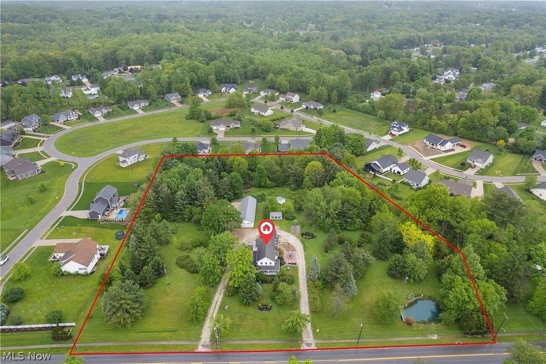 5 Acres of Land with Home for Sale in Garrettsville, Ohio