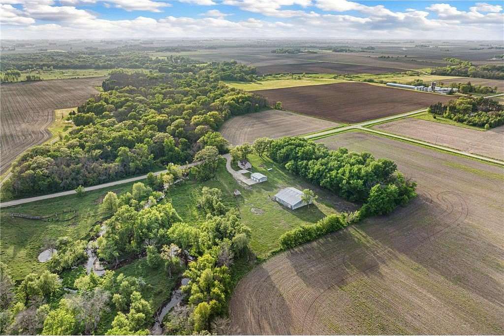 4.3 Acres of Land with Home for Sale in Red Rock Township, Minnesota