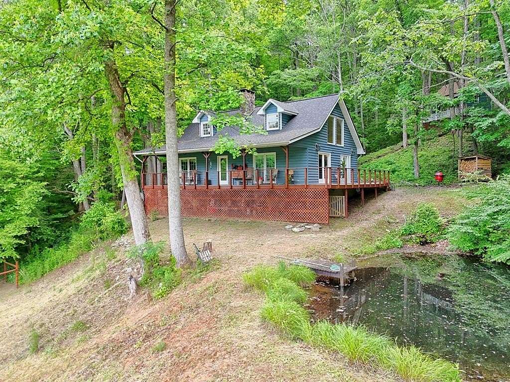 19.2 Acres of Land with Home for Sale in Blairsville, Georgia