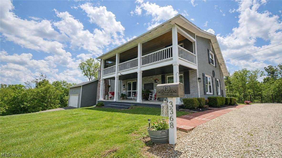 15.4 Acres of Land with Home for Sale in McConnelsville, Ohio