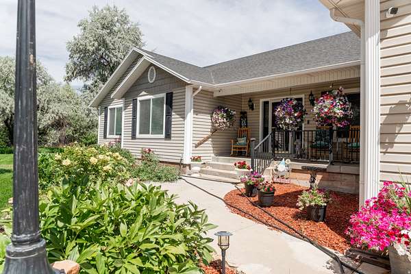 5.59 Acres of Land with Home for Sale in Lapoint, Utah
