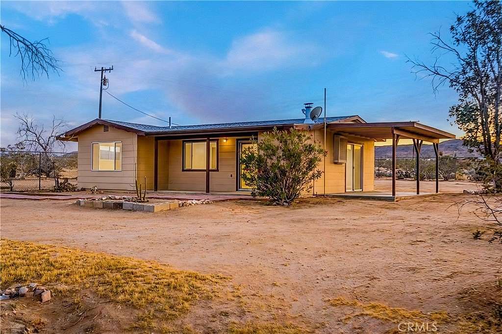 2.5 Acres of Land with Home for Sale in Landers, California