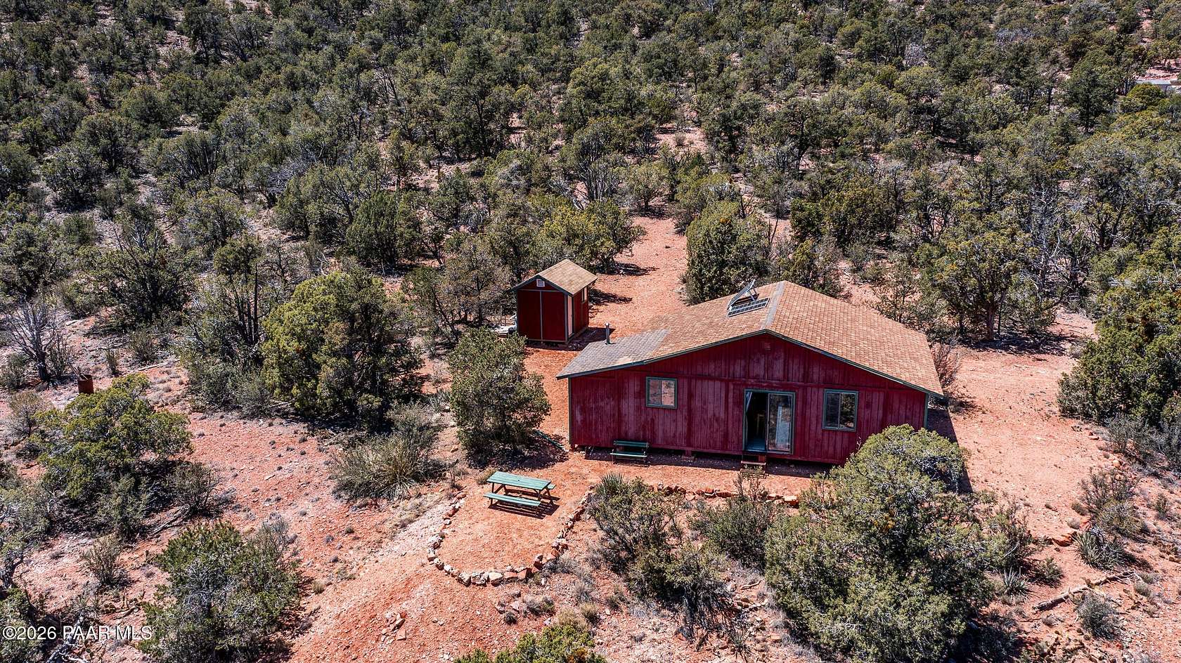 40.2 Acres of Recreational Land with Home for Sale in Seligman, Arizona
