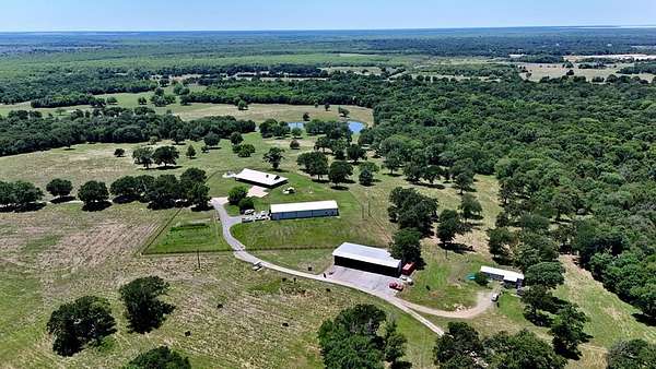 140 Acres of Land with Home for Sale in Athens, Texas