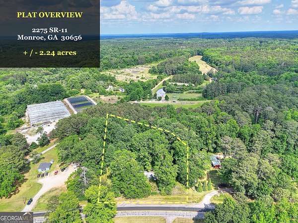 2.24 Acres of Residential Land for Sale in Monroe, Georgia