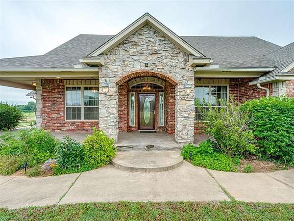 3 Acres of Land with Home for Sale in Crescent, Oklahoma