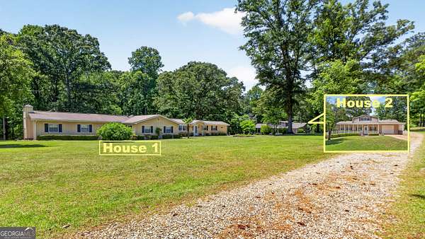 7.63 Acres of Land with Home for Sale in Jackson, Georgia
