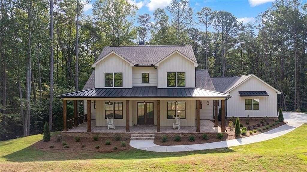 5 Acres of Land with Home for Sale in Ball Ground, Georgia