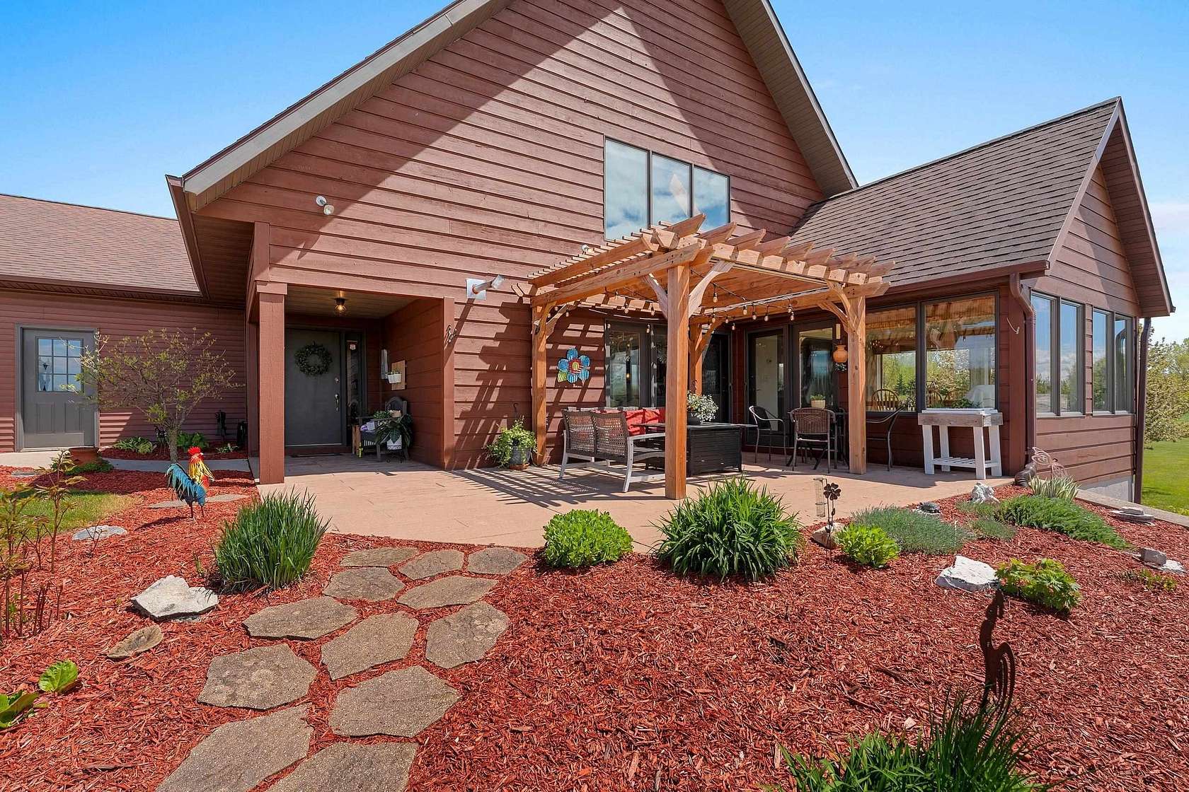 5 Acres of Land with Home for Sale in Brussels, Wisconsin