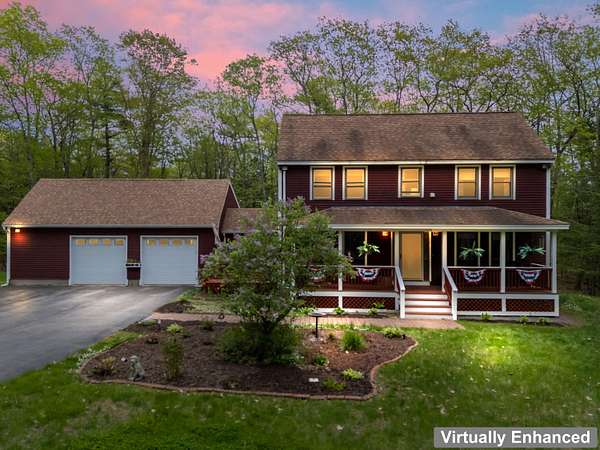 7.76 Acres of Land with Home for Sale in Brunswick, Maine